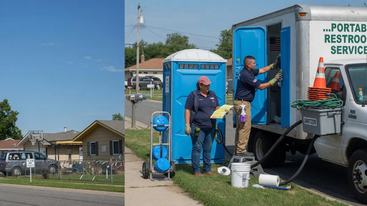 Portable Toilet Rental in Sunny Side, GA near me